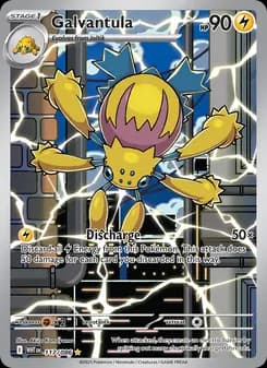 Galvantula — White Flare — Illustration rare