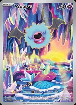 Woobat — White Flare — Illustration rare