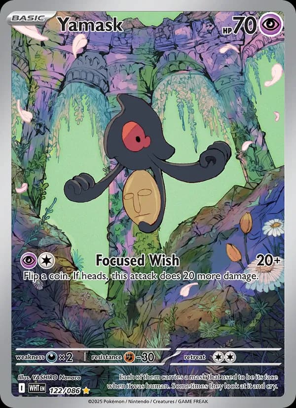 Yamask — White Flare, Illustration rare