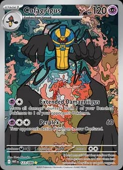 Cofagrigus — White Flare — Illustration rare