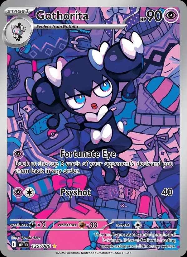 Gothorita — White Flare, Illustration rare