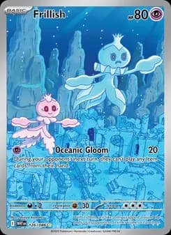 Frillish — White Flare — Illustration rare
