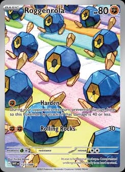 Roggenrola — White Flare — Illustration rare