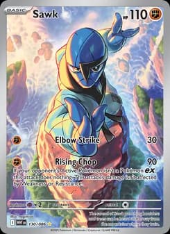 Sawk — White Flare — Illustration rare