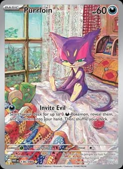 Purrloin — White Flare — Illustration rare