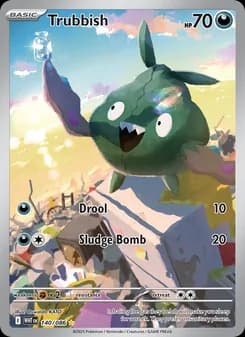 Trubbish — White Flare — Illustration rare