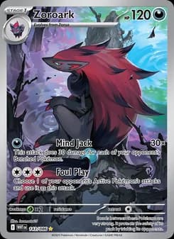 Zoroark — White Flare — Illustration rare