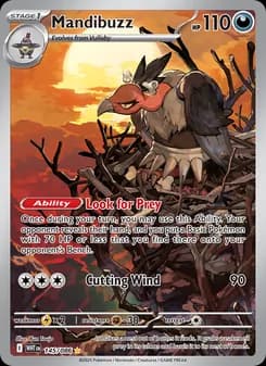 Mandibuzz — White Flare — Illustration rare