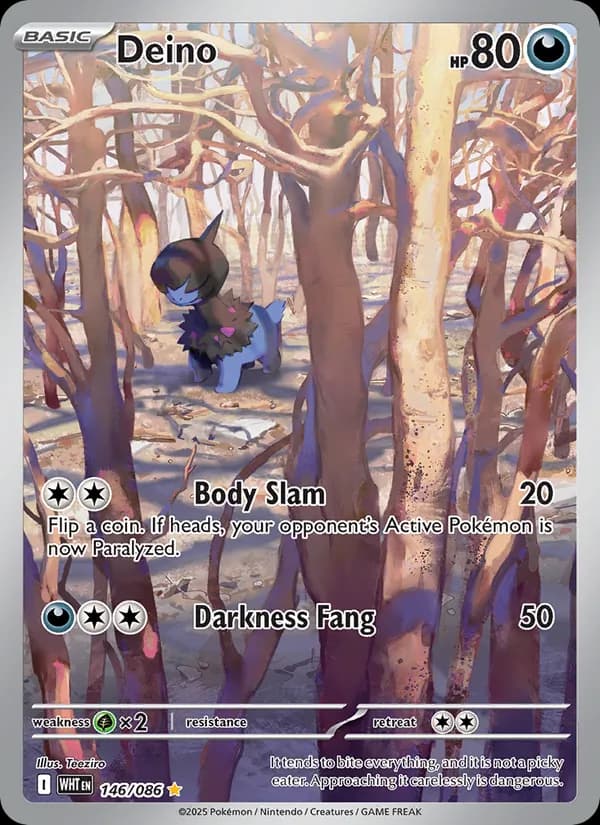 Deino — White Flare, Illustration rare