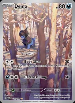 Deino — White Flare — Illustration rare