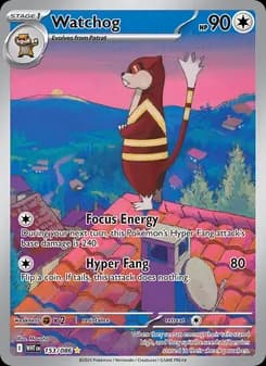 Watchog — White Flare — Illustration rare