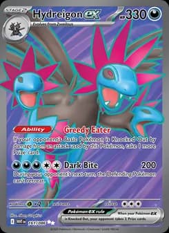 Hydreigon ex — White Flare — Ultra Rare