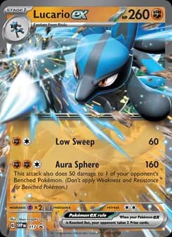 Lucario ex — SVP Black Star Promos — None