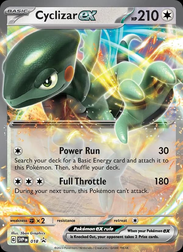 Cyclizar ex — SVP Black Star Promos, None