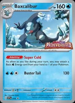 Baxcalibur — SVP Black Star Promos — None