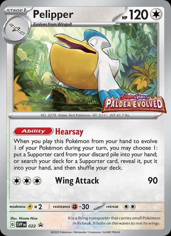 Pelipper — SVP Black Star Promos, None