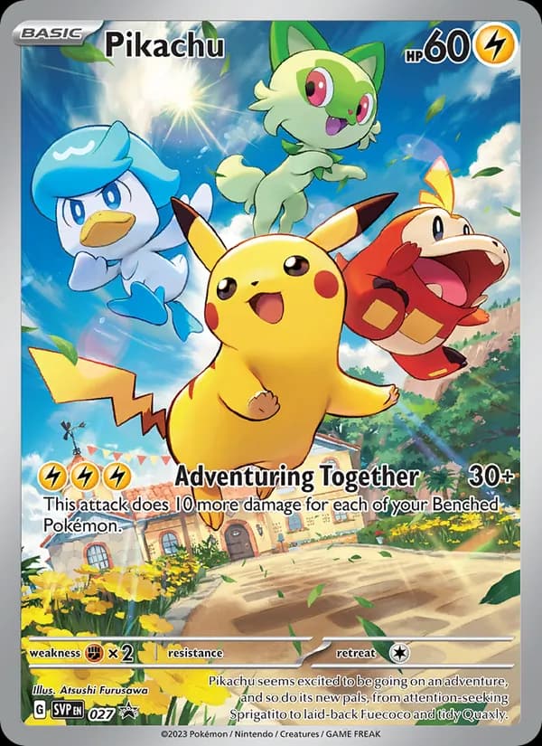Pikachu — SVP Black Star Promos, None