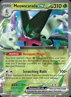 Meowscarada ex — SVP Black Star Promos — None