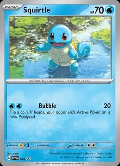 Squirtle — SVP Black Star Promos — None