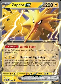 Zapdos ex — SVP Black Star Promos — None