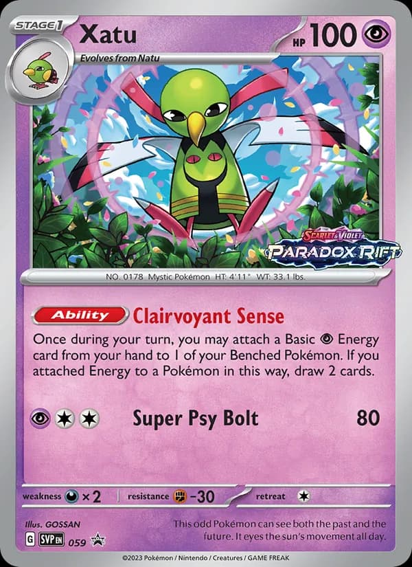 Xatu — SVP Black Star Promos, None