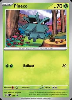 Pineco — SVP Black Star Promos — None