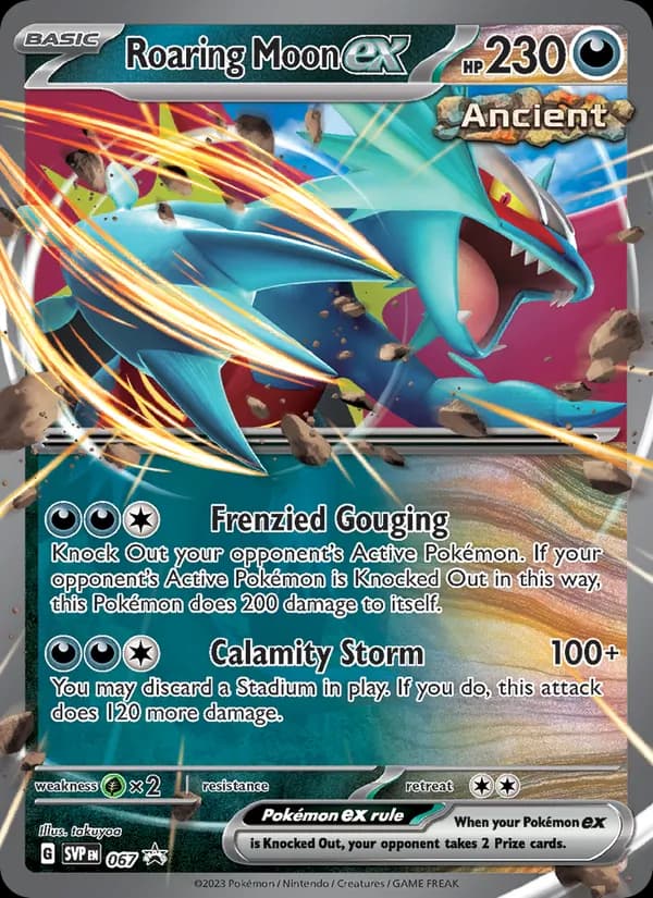 Roaring Moon ex — SVP Black Star Promos, None