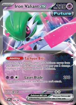 Iron Valiant ex — SVP Black Star Promos — None