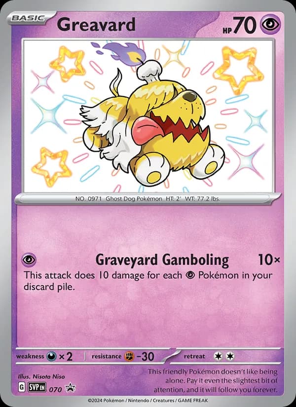 Greavard — SVP Black Star Promos, None