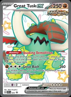 Great Tusk ex — SVP Black Star Promos — None
