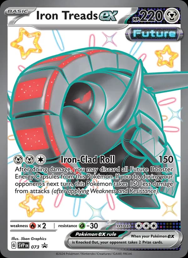 Iron Treads ex — SVP Black Star Promos, None