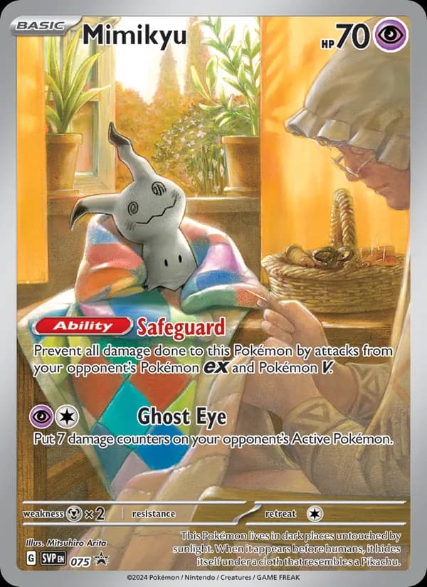 Mimikyu — SVP Black Star Promos, None