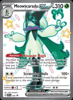 Meowscarada ex — SVP Black Star Promos — None
