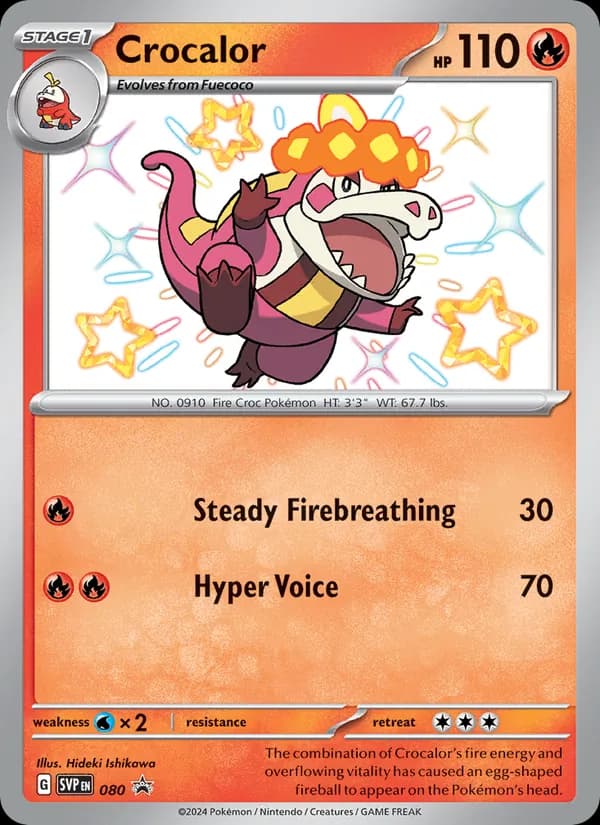 Crocalor — SVP Black Star Promos, None