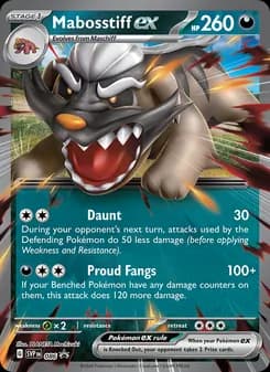 Mabosstiff ex — SVP Black Star Promos — None