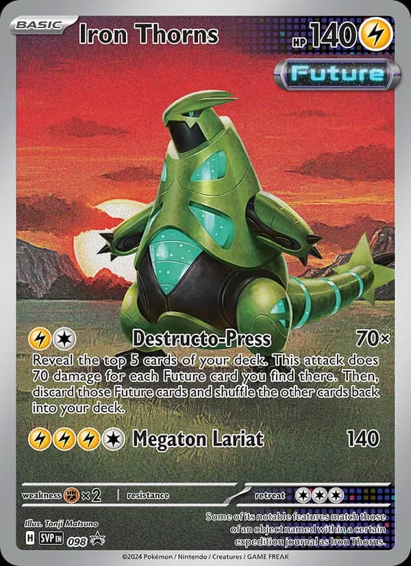 Iron Thorns — SVP Black Star Promos, None