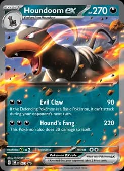 Houndoom ex — SVP Black Star Promos — None
