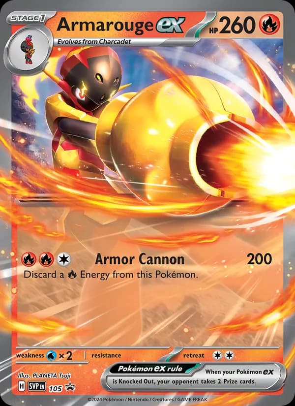 Armarouge ex — SVP Black Star Promos, None