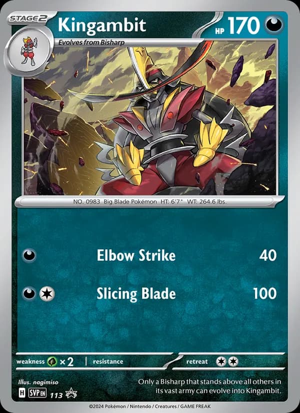 Kingambit — SVP Black Star Promos, None