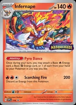 Infernape — SVP Black Star Promos — None