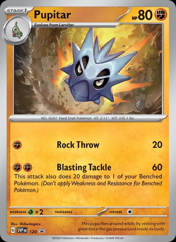 Pupitar — SVP Black Star Promos, None