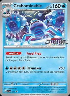 Crabominable — SVP Black Star Promos — None