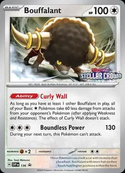 Bouffalant — SVP Black Star Promos — None