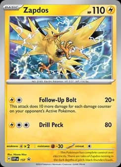 Zapdos — SVP Black Star Promos — None