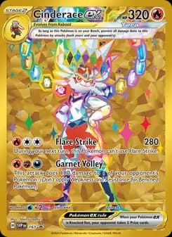 Cinderace ex — SVP Black Star Promos — None