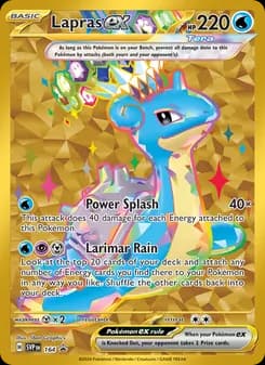 Lapras ex — SVP Black Star Promos — None
