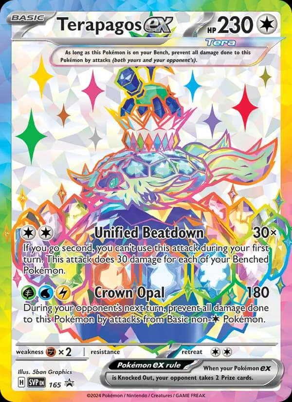 Terapagos ex — SVP Black Star Promos, None