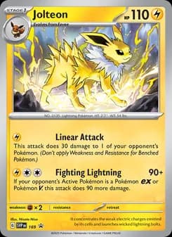 Jolteon — SVP Black Star Promos — None