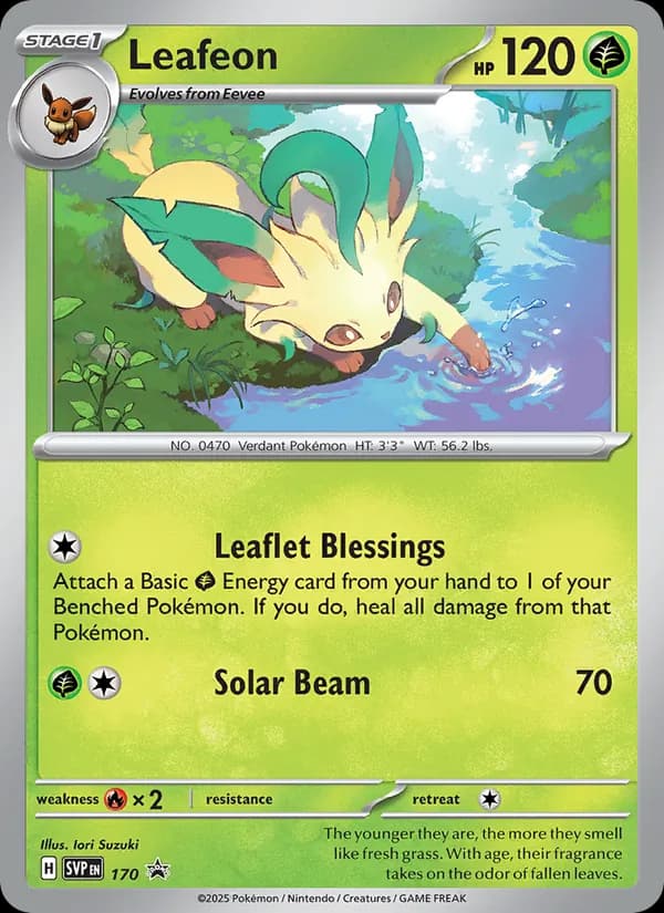 Leafeon — SVP Black Star Promos, None