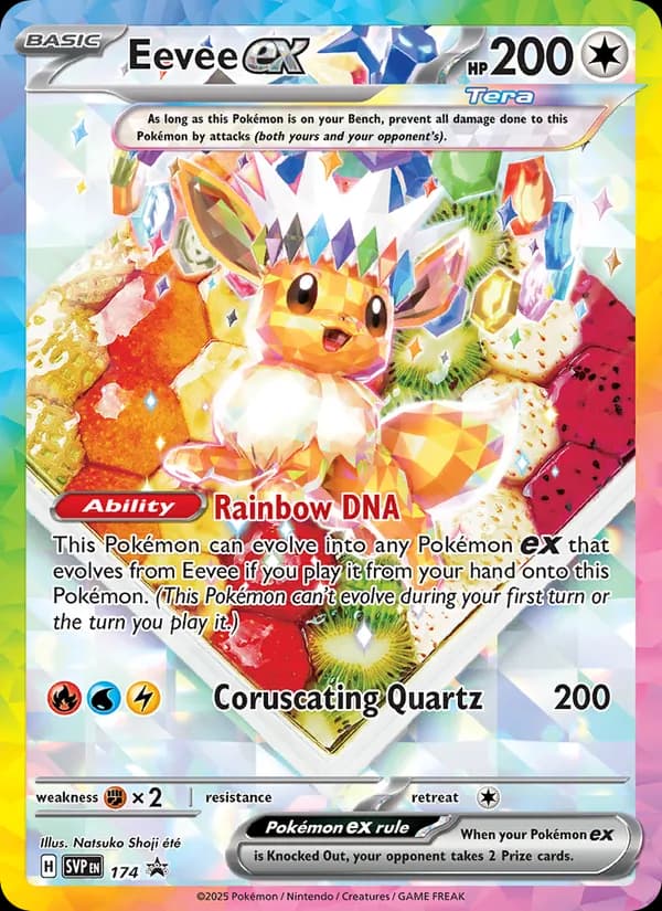 Eevee ex — SVP Black Star Promos, None